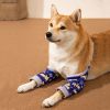 Dogs Knee Protector Pad For Calluses, Dog Knee Brace, Front Elbow Support Wrap, Dog Sleeves For Wounds Dog Elbow Callus Treatment For Medium Large Dog